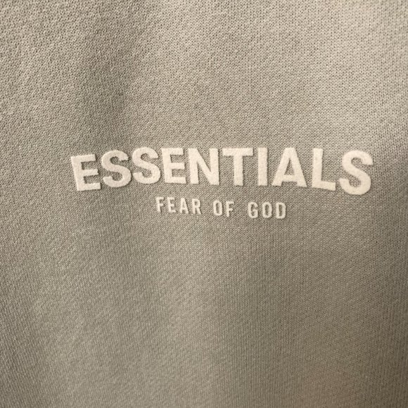 Essentials Fear Of God Seasfoam Hoodie - Picture 5 of 8
